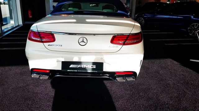 Mercedes Benz S63 Coupe Amg Cabrio Car Walkaround