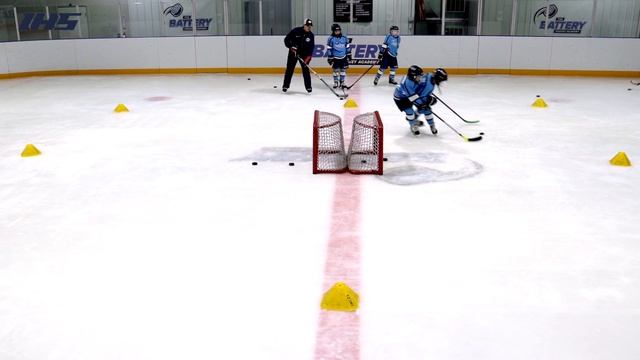 Back to Back Net Battle Hockey Game смотреть онлайн