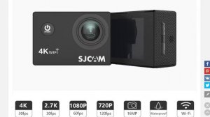 Экшн камера hd + 4К  SJCAM SJ4000 AIR