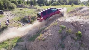 Subaru Forester, штурмует гору