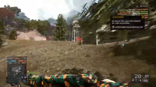 Battlefield 4 - killfeed #1 (AS Val + SMAW) смотреть онлайн