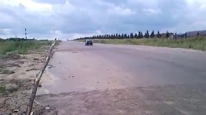 Торможение калины со 100 до 0 АБС+ ЗДТ