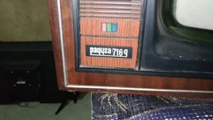 Ремонт цветного лампового ТВ Радуга-716д. Часть 1