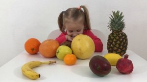 Изучаем Фрукты / СЪЕДОБНОЕ и НАСТОЯЩЕЕ / Learning Fruits