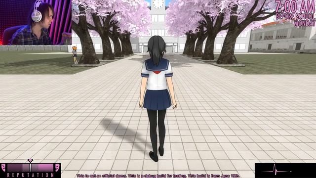 САМАЯ ПЕРВАЯ ВЕРСИЯ ! : Yandere Simulator смотреть онлайн