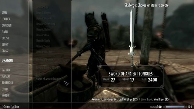 Sword Of Ancient Tongues Mod-Skyrim Mods смотреть онлайн