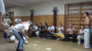 Monitor Cabeleira e Instruktora Cutia. Associacao de capoeira Mestre Bamba e Expressao Paulista.