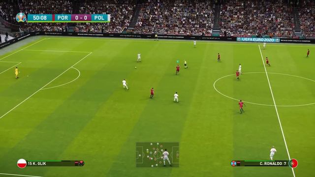 PES 2020 - UEFA EURO 2020 Full Tournament Portugal Playthrough on Legend Difficulty PS4 Pro Gamepla