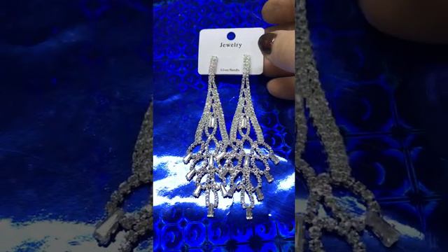 Свадебные серьги