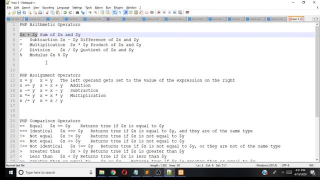 how to use operator in php || priyog educational || in hindi