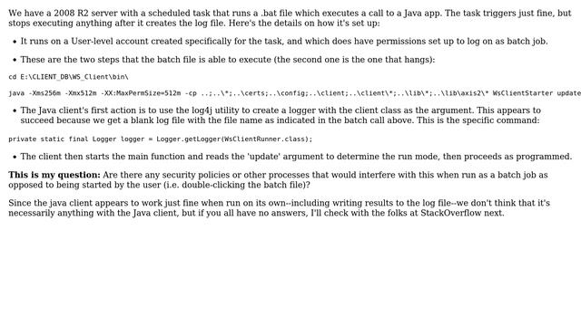 DevOps & SysAdmins: Scheduled task fails, but runs fine when triggered manually (2 Solutions!!) смотреть онлайн