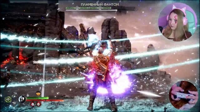 God of war: Ragnarok ► ПЛАМЕННЫЙ ФАНТОМ. Как убить босса в Муспельхейме тактика (PS5 4K) смотреть онлайн