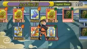 Naruto Shippuden Ultimate Ninja Heroes 3 Filler Story Mode Walkthrough Part #13