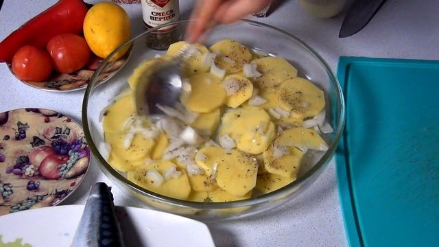 СКУМБРИЯ В ДУХОВКЕ! НУ ОЧЕНЬ ВКУСНО! смотреть онлайн