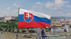 Флаг Словакии