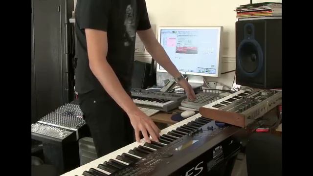 Live Studio Chill out Jam (StereoDan Productions) Roland SH-101 Korg TR-606 Yamaha смотреть онлайн