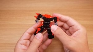 LEGO brick transformers mech MOC tutorial - centipede Centy