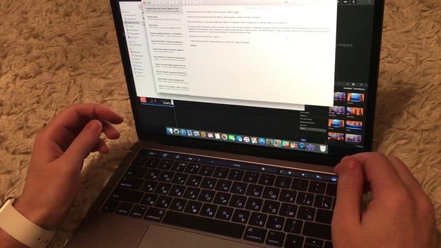 Обзор и розыгрыш MacBook Pro 2017 с Touch Bar смотреть онлайн