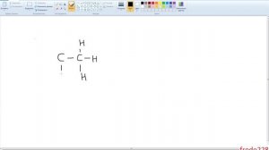 Структурная формула этана