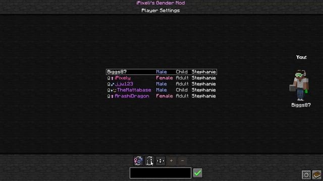 Minecraft Mod - Female Gender Mod