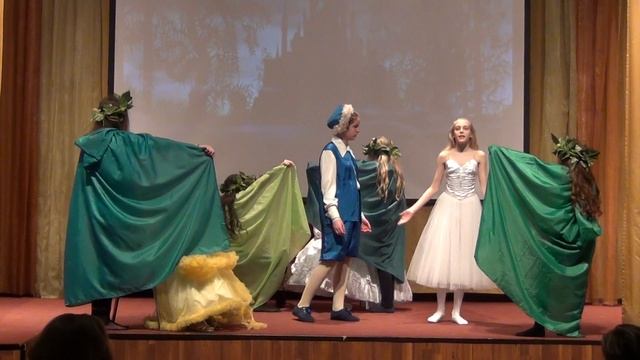 Постановка "СПЯЩАЯ КРАСАВИЦА" школа 1542. 5"Б" класс. 03.04.18 смотреть онлайн