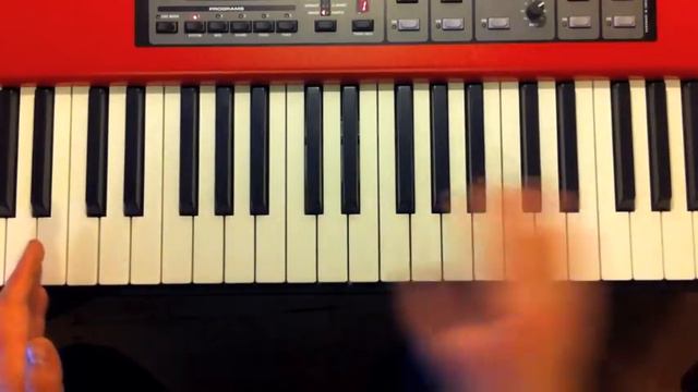 Choosing and using piano chord fingerings