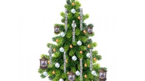 Мы повесим шарики.