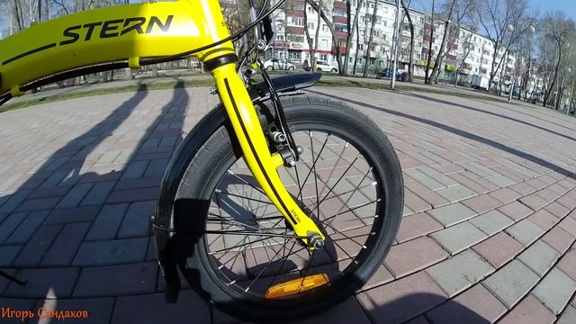 Обзор: велосипед складной Штерн Компакт 16" дюймов  Review: a folding bicycle Stern Compact 16 inch