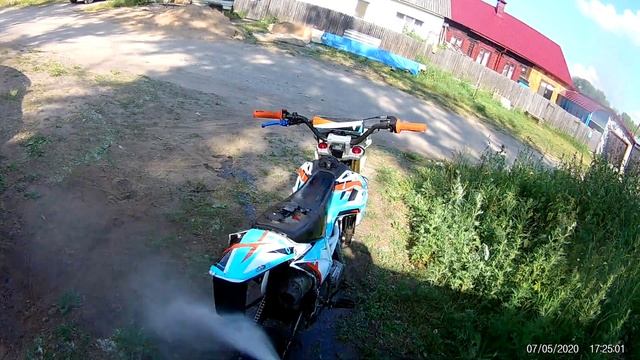 Мойка мотоцикла после грязомеса! Автомойка Интерскол смотреть онлайн