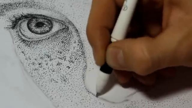 Taras_b_ART Рисунок точками смотреть онлайн