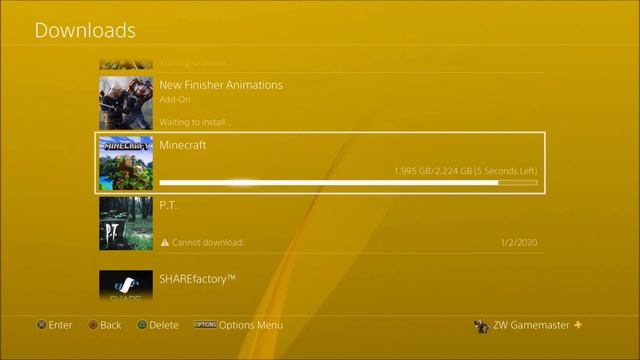 How to delete and reinstall Minecraft without losing and save game/world data on Playstation 4 смотреть онлайн
