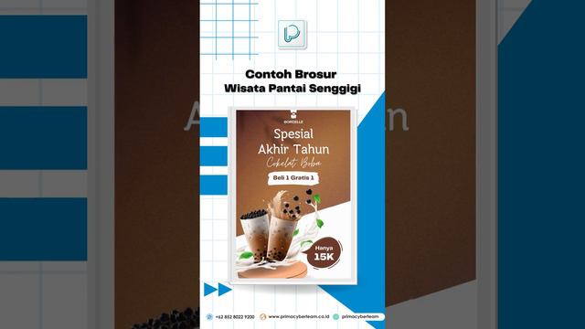 Contoh Brosur Minuman