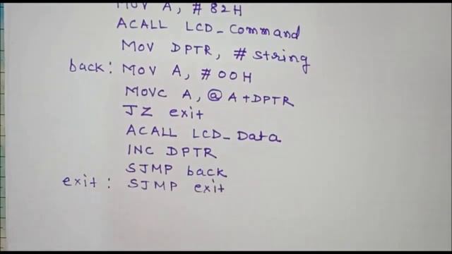 Lecture 26: 8051 Assembly language program to interface LCD | LCD Programming смотреть онлайн