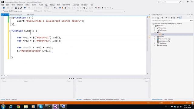 JavaScript And JQuery - ISIL Desarrollo de Software II