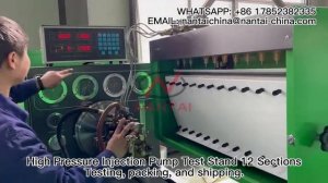 Стенд для испытаний ТНВД 12PSB сегодня будет отправлен в Казахстан