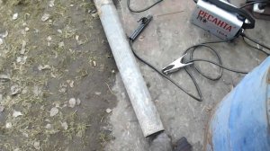 походная печка из 5л газового баллона ) 1 серия