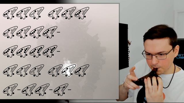 Shadow of the Colossus - Sunlit Earth - Ocarina tutorial / tabs смотреть онлайн