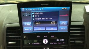 Panasonic Strada CN-HX1000D, HDD, DVD, Navi