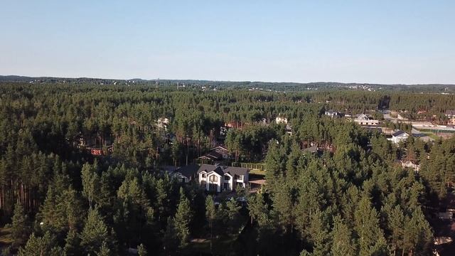 Проект «Токсово»: просторный дом из клееного бруса, построенный компанией GREENSIDE
