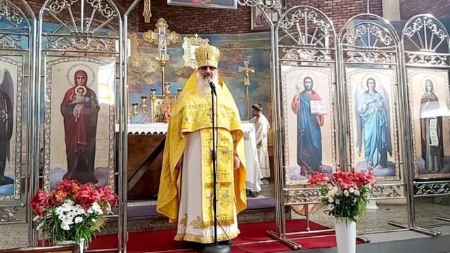 Проповедь архимандрита Амвросия на обеднице. Воспоминание Адамова изгнания. Прощеное воскресенье