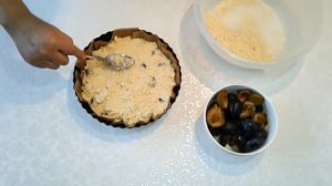 Пирог из жареной муки