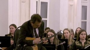 В. Городовская "За окном черёмуха колышится", пьеса для балалайки и ОРНИ