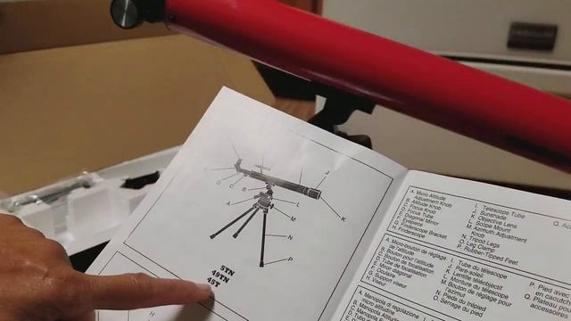 Assembling Tasco Telescope,for the harvest Moon. 10/1/2020#Tascotelescope смотреть онлайн