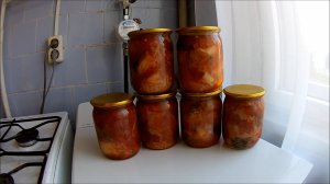 Консервы из язя в томатной пасте в автоклаве (Будни охотника и рыбака)