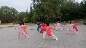 Тай-чи с мечом от китайских мастеров _ 太极剑 Tai Chi Sword ( Тайцзицюань с мечом)