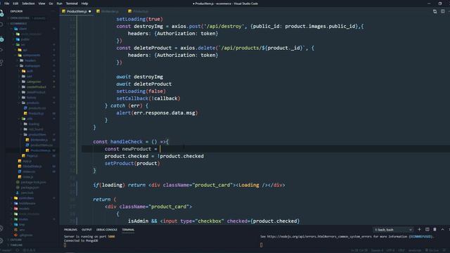 MERN | Build a Ecommerce Website #19 - [ Client ] Delete Product смотреть онлайн