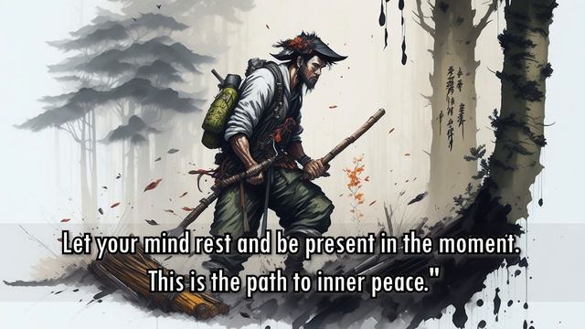 Woodcutter teaches the Traveler how to attain inner peace | Listen to story смотреть онлайн