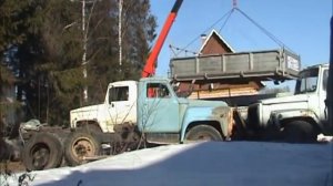 Работа манипулятора или газон в газоне на газоне!!!