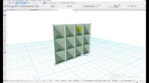 Навесная стена в ArchiCad. Создание индивидуальной панели навесной стены в ArchiCad.
