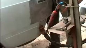 Рихтовка заднего крыла ВАЗ-2107. Кузовной ремонт. BODY REPAIR